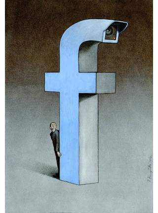 Illustration for article titled Cartoons About Our Relationship To Facebook Are Clever But Depressing